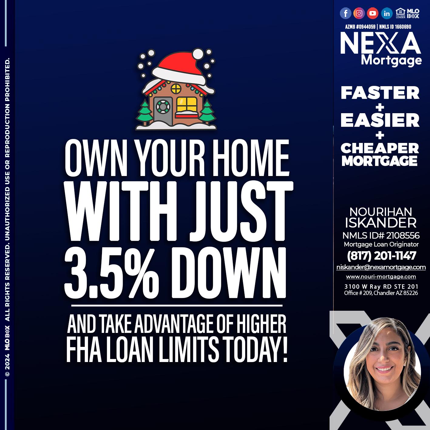 own your home - Nourihan Iskander -Mortgage Loan Originator